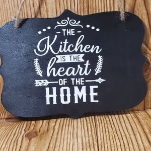Kitchen sign